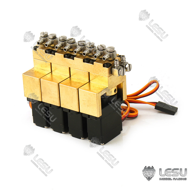 Rc Hydraulic Wheel Loader 1/14 - LESU RC 1-7 Channel Hydraulic Scale