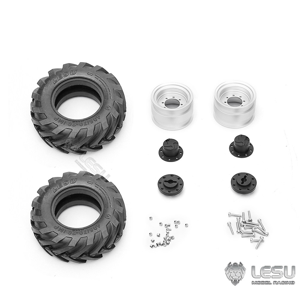 Rc Hydraulic Wheel Loader 1/14 - RC LESU 1/14 Roda Ban Hub