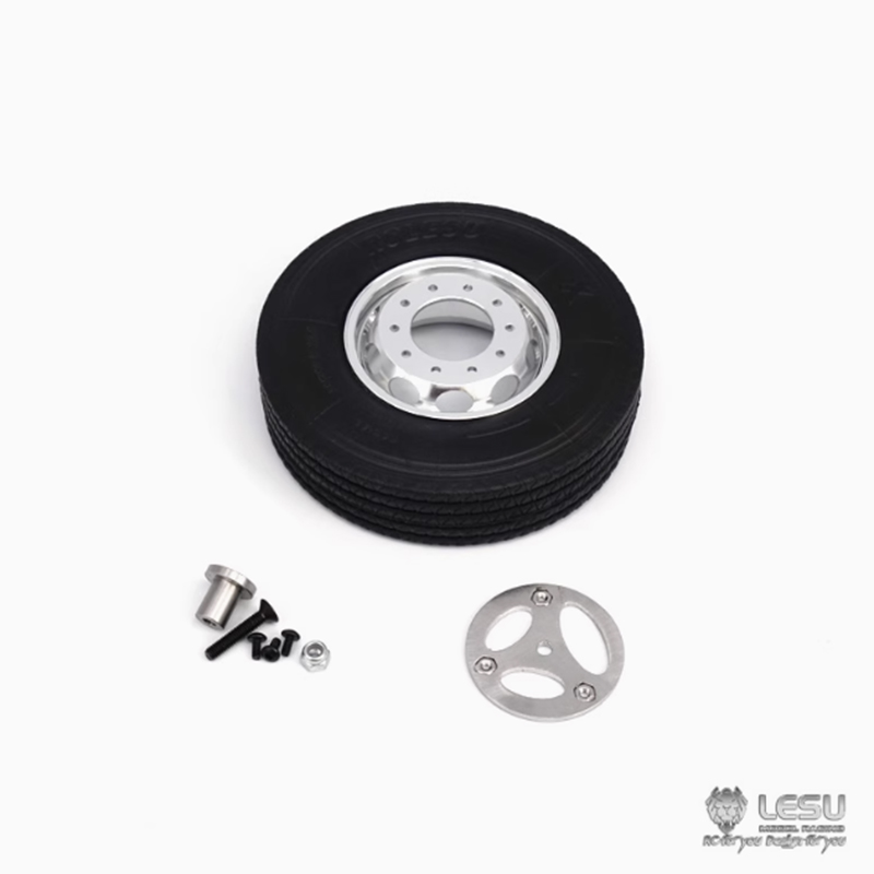 Rc Hydraulic Wheel Loader 1/14 - Pemasangan Ban Cadangan RC 1/14, Roda
