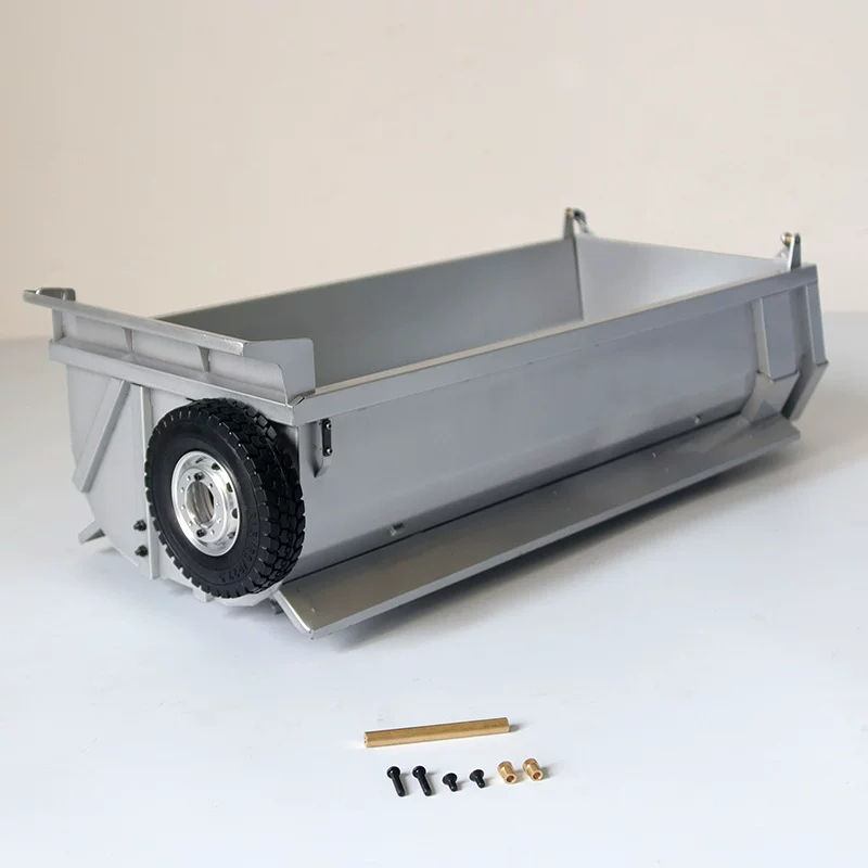 Rc Hydraulic Dump Truck 8X8 Metal - JDMODEL JDM-140-A 1:14 RC Truk Hidrolik