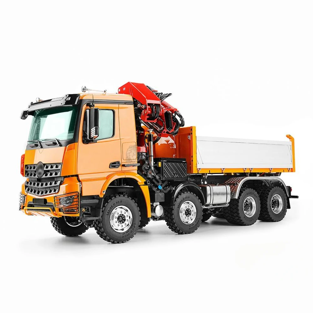 Truk RC 1/14 8x8 Remote Contro - Rc Hydraulic Dump Truck 8X8 Metal ulasan dan harga