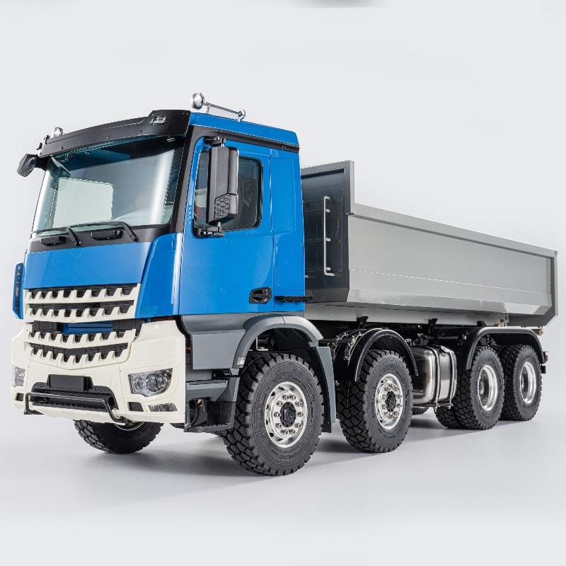 RC 8X8 Truk Sampah 1/14 Remote - Rc Hydraulic Dump Truck 8X8 Metal ulasan dan harga