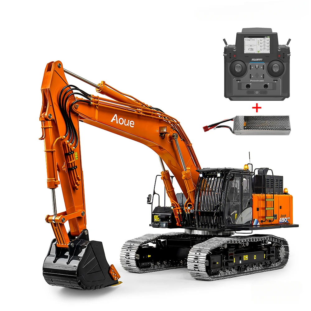 LESU 490 RC Ekskavator 1/14 Hi - Rc Hydraulic Excavator 1/14 Metal ulasan dan harga