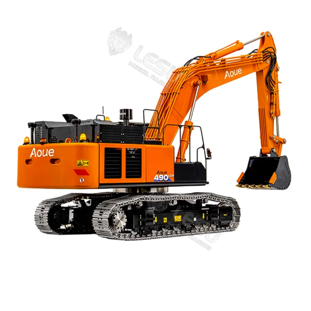 LESU 490 RC Ekskavator 1/14 Hi - Rc Hydraulic Excavator 1/14 Metal ulasan dan harga