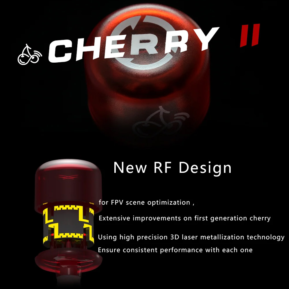 Antena FPV RUSHFPV Cherry 2 II - Rc Hydraulic Pump Brushless Motor ulasan dan harga