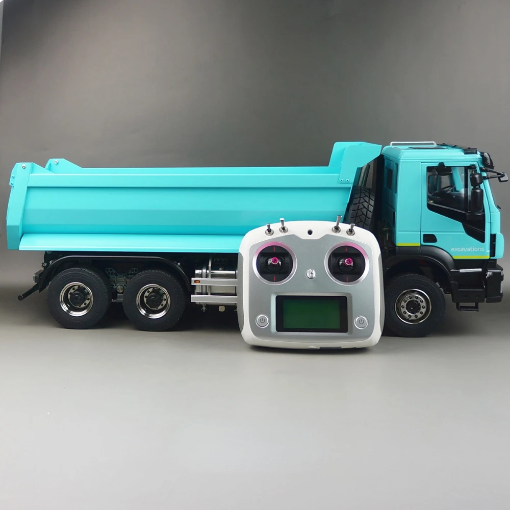 Truk RC 8X8 Skala 1/14 Truk Sa - Rc Hydraulic Dump Truck 8X8 Metal ulasan dan harga