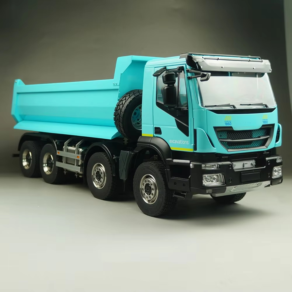 Truk RC 8X8 Skala 1/14 Truk Sa - Rc Hydraulic Dump Truck 8X8 Metal ulasan dan harga