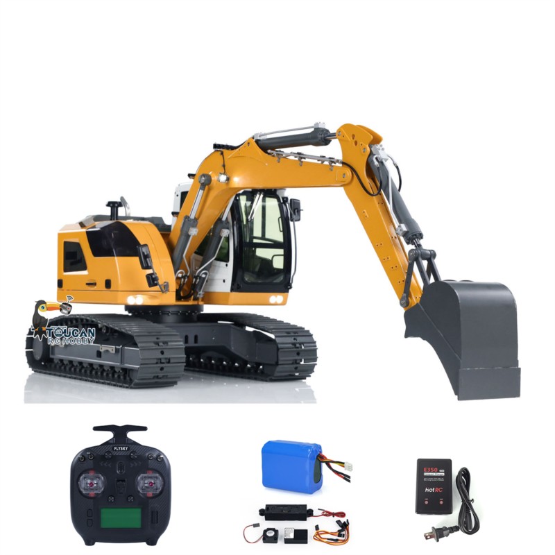 Model Ekskavator Hidrolik RC 1 - Rc Hydraulic Excavator 1/14 Metal ulasan dan harga