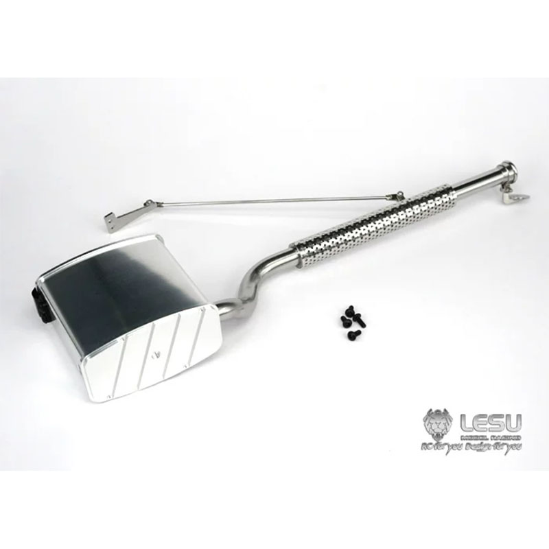 RC 1/14 LESU, Pipa Knalpot Log - Rc Hydraulic Excavator 1/14 Metal ulasan dan harga