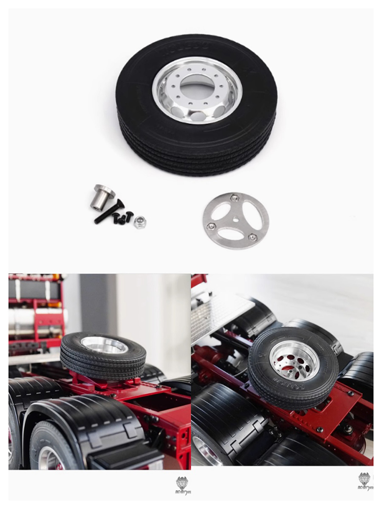Pemasangan Ban Cadangan RC 1/1 - Rc Hydraulic Wheel Loader 1/14 ulasan dan harga