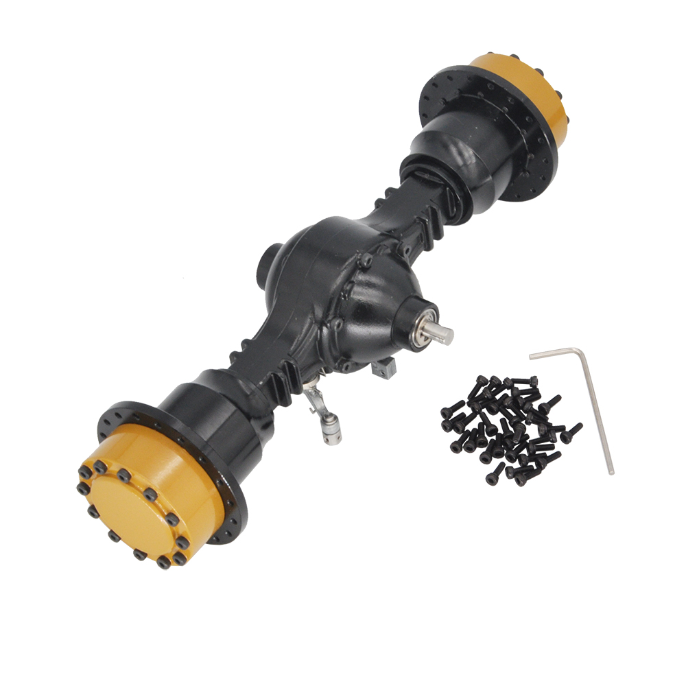 RC Loader Poros Depan Logam Po - Rc Hydraulic Wheel Loader 1/14 ulasan dan harga