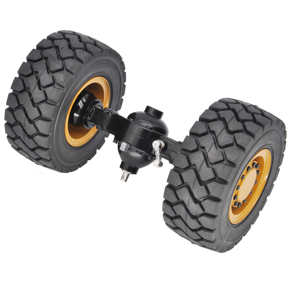 RC Loader Poros Depan Logam Po - Rc Hydraulic Wheel Loader 1/14 ulasan dan harga