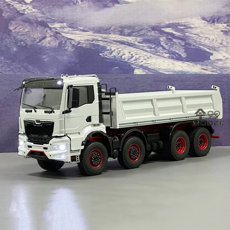 Truk RC 8X8 1/14 Truk Sampah R - Rc Hydraulic Dump Truck 8X8 Metal ulasan dan harga