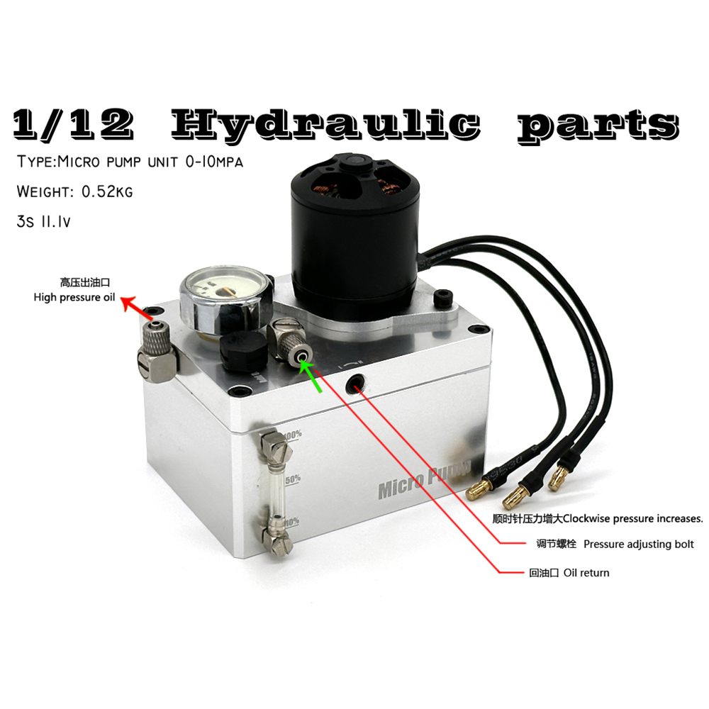 Pompa minyak penggali hidrolik - Hydraulic Oil For Rc Model High Pressure ulasan dan harga